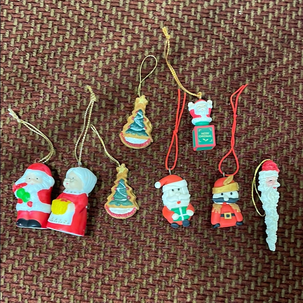 Festive Christmas Ornaments Set